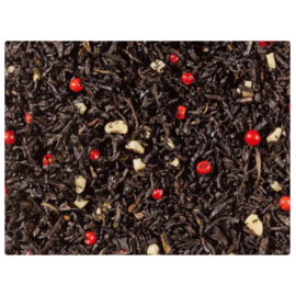 Fekete tea keverék, ízesítve · Édes marcipán 50g