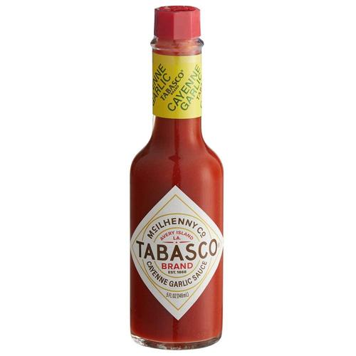 Tabasco-cayenne-fokhagyma-szosz