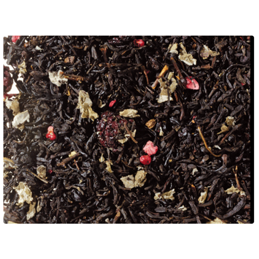 Fekete tea keverék, ízesítve · Erdei gyümölcs - 50g