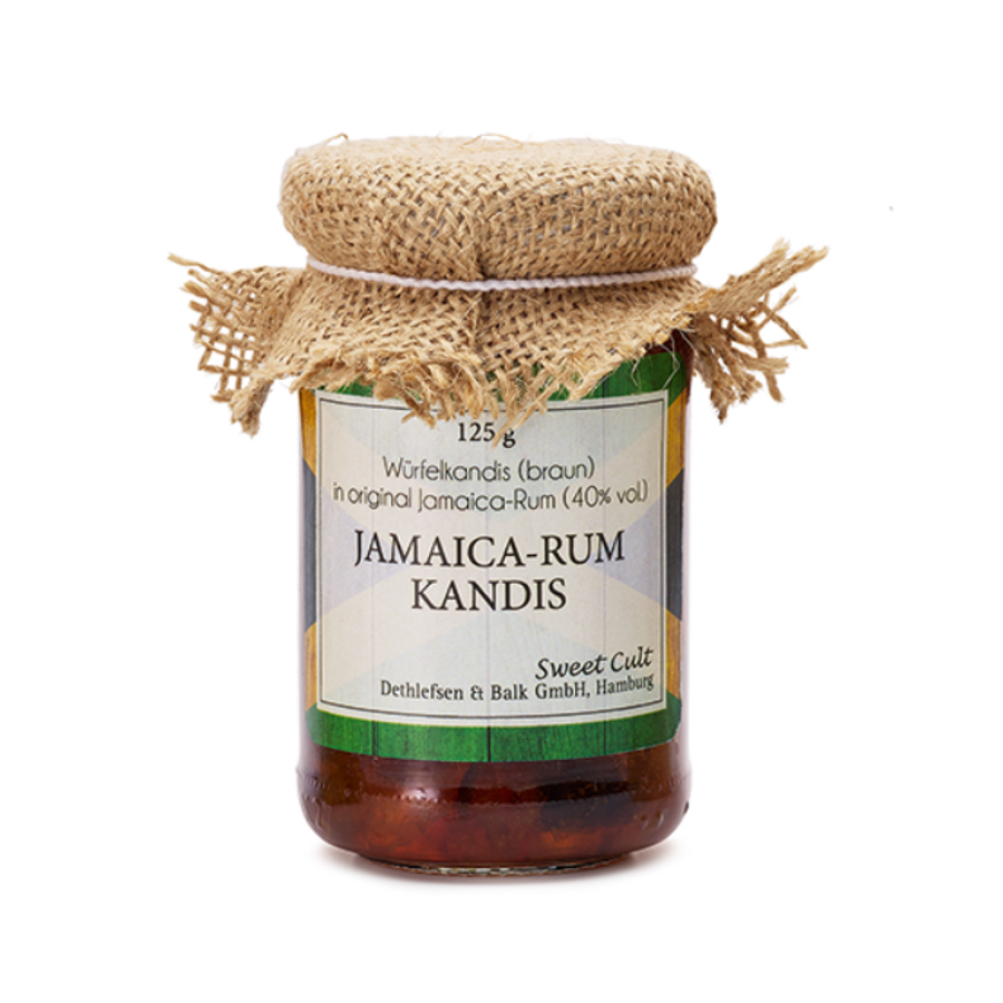 Kandiscukor Jamaicai barna rumban áztatva 125g