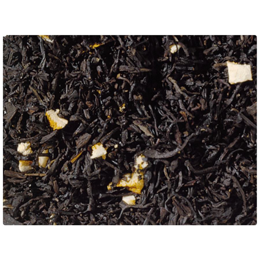Fekete tea keverék ízesítve · Narancs és narancshéj - 50g