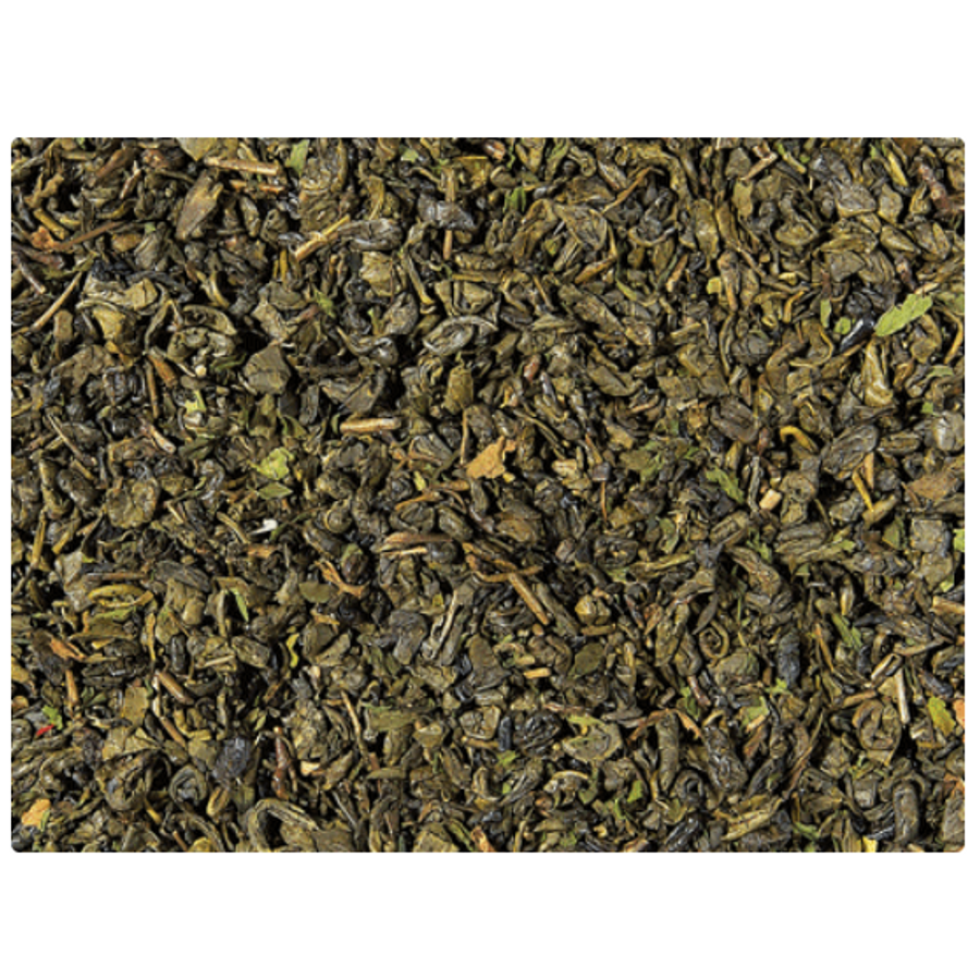 Zöld tea, ízesítve · Menta - 50g