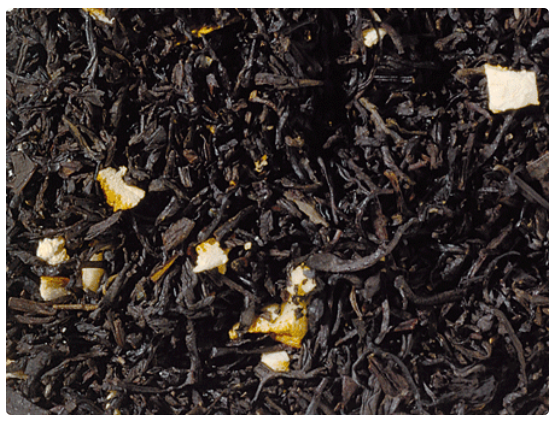 Fekete tea keverék ízesítve · Narancs és narancshéj -  50g